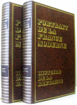 Histoire de la Bretagne volume 1 et 2 (volume un et deux coll. portrait de la France Moderne). Delumeau