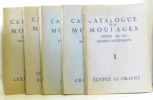 Catalogue Des Moulages Edités Par Les Musées Nationaux. Tome 1 : Egypte Et Orient Tome 2 : Grèce Et Rome Tome 3 : Art Français Tome 4 : Italie Espagne ...