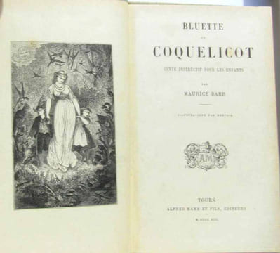 Bluette et Coquelicot (Conte Instructif pour les Enfants). Maurice Barr