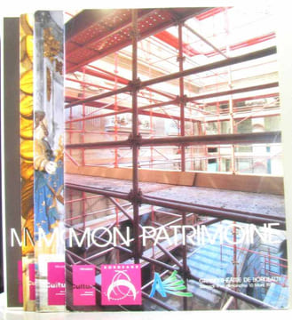 4 magazines: Mon patrimoine: Les chemins du baroque en Savoie (dec.91) - Retable de Flandre (mai 91) - grand théâtre de Bordeaux (mars 91) - site ...