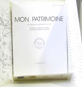 4 magazines: Mon patrimoine: Les chemins du baroque en Savoie (dec.91) - Retable de Flandre (mai 91) - grand théâtre de Bordeaux (mars 91) - site ...