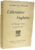 Littérature Anglaise. Sir Edmund Gosse