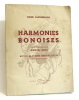 Harmonies Bonoises. Recueil de poèmes méditerranéens Alger 1926. Lafourcade Louis