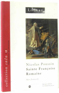 Nicolas poussin : sainte-françoise romaine. Fumaroli Marc