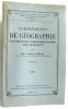 Compléments de géographie ( géographie physique anthropologique économique géographie régionale) 21e edition. Naud Henri Et Maurice