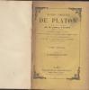 Oeuvres complètes tome septième la république ou l'état. Platon