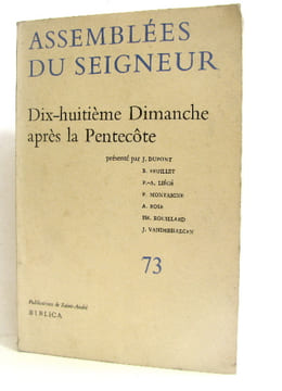 Dix huitième dimanche après la pentecôte. Collectif