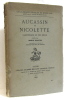 Les classiques français du moyen age. Aucassin et nicolette. Chantefable du XIIIe siècle. Roques Mario