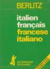 Italien français - francese italiano. 