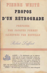 Propos d'un rétrograde
