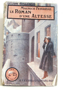 Le roman d'un altesse