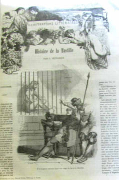 Romans populaires illustrés (Diverses romans compilées: Télémaque (fénélon) Histoire de la bastille (Leynadier) Le diable amoureux (Cazotte) le ...