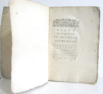 Eloge de maximilien de bethune duc de sulli