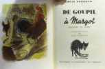 Lot de 5 livres: La vie des bêtes - de Goupil à Margot - Les rustiques - La revanche du corbeau -Le roman de Miraut. Pergaud
