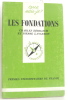 Les fondations. Debbasch Charles  Langeron Pierre