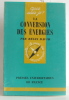 La conversion des énergies. David Régis