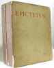 Epictetus en deux volumes (texte en anglais deuxième volume non coupé). Epictetus  Humphreys