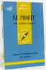 Le profit. Babeau