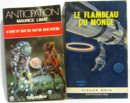 2 livres: Le flambeau du monde + coup dur sur Deneb. Limat