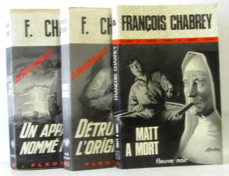 3 livres: un appât nommé Howard + Détruisez l'original + Matt à Mort. Chabrey