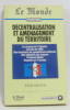 Décentralisation et aménagement du territoire. Meissel Rene