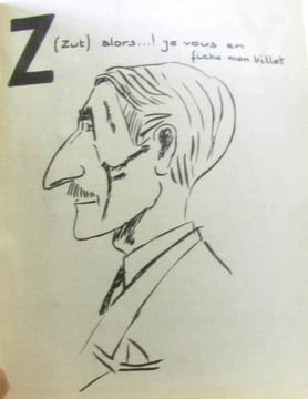 Petit Larousse Illustré - j'enseigne à tout vent - croquis d'amphi. Harlé Legris Berger André Castex Quercy