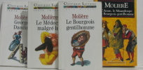 George dandin le médecin malgré lui le malade imaginaire l'avare le misanthrope le bourgeois gentilhomme (lot de 4 livres). Molière