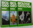 Lot de 3: Biologie g&eacute;ologie bulletin p&eacute;dagogique trimestriel: n&deg;4 - 2011 + n&deg;1 2012 + n&deg;2 2012. Collectif