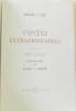 Contes extraordinaires édition luxe non reliée - traduction de Charles Baudelaire lithographies de Lluis V. Molné. Poe