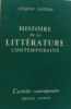 Histoire de la litt&eacute;rature contemporaine - reliure artisnale. Nathan