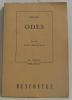 Odes. Pindare