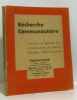 Communauté - recherche communautaire numéro spécial 7-8 juillet août 1948 - principes et réalités des communautés de Travail nouvelles cellules ...