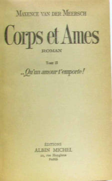 Qu'un amour t'emporte - Corps et Ames tome second. Van Der Meersh