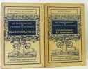 La transformation de l'énergie électrique Tome I: transformateurs + Tome II: Commutatrices et redresseurs. Carton  Dumartin + Giroz