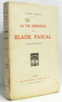 La vie héroïque de Blaise Pascal (quatre phototypies). Giraud
