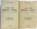 Cours de droit civil avec plans d'étude de question pratiques. Juglart