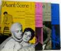 4 numéros de L'avant scène: n°191-192-193-194 Février à Avril 1959. Collectif
