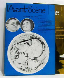 5 numéros de L'avant scène: n°182 octobre n°184 1er novembre-185 15 novembre-186 1er décembre 1958; -188 1er janvier 1959