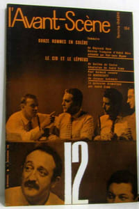 5 numéros de L'avant scène: n°182 octobre n°184 1er novembre-185 15 novembre-186 1er décembre 1958; -188 1er janvier 1959