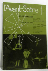 5 numéros de L'avant scène: n°182 octobre n°184 1er novembre-185 15 novembre-186 1er décembre 1958; -188 1er janvier 1959