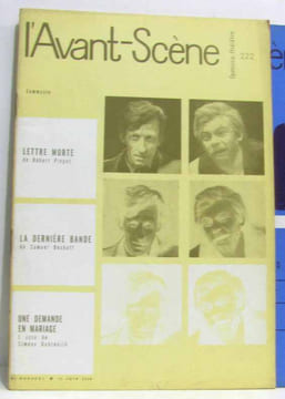 3 numéros de L'avant scène: n°220 15 mai + n°222 15 juin + n°224 15 juillet 1960. Collectif