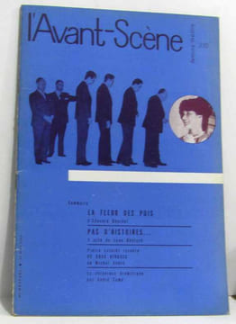 3 numéros de L'avant scène: n°220 15 mai + n°222 15 juin + n°224 15 juillet 1960. Collectif