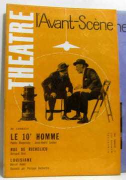 6 numéros de L'avant scène: n°251 15 oct. + n°252 1er nov + n°253 15nov + n°254 1 dec. + n°255 15 dec 1961+ n°256 1er janv 1962. Collectif