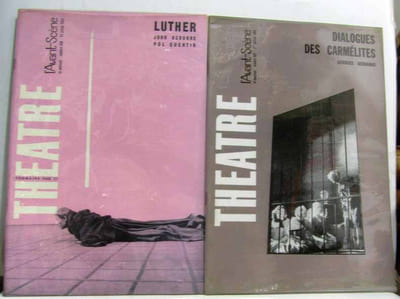 2 numéros de L'avant scène: n°337 1 juil. + n°338 15 juil. - 1965