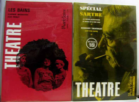 3 numéros en deux volumes de L'avant scène: n°401 15 avril + n°402/403 1er-15 mai (deux numéros en un volume) - 1968. Collectif