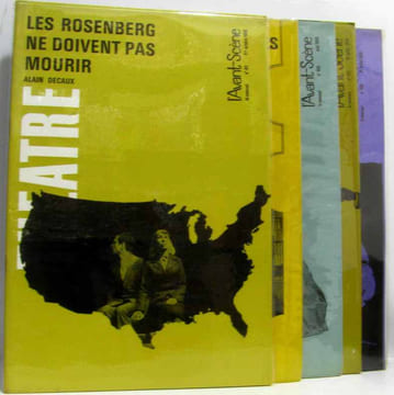 7 numéros (en 6 volumes) de L'avant scène: n°406 1er Juil. + n°407 15 Juil + n°408 août + n°409-410 1-15 sept. (2 n° en 1 volume) + n°411 1er oct. + ...