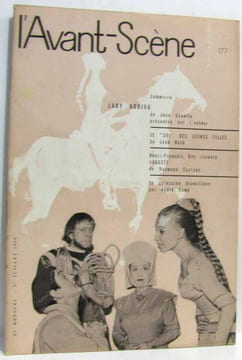 32 numéros non conséutifs (voir description) de L'avant scène: théâtre période 1958 à1971. Collectif