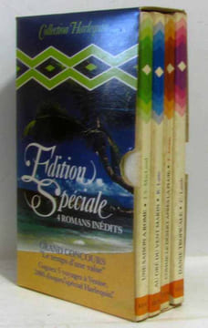 Edition spéciale 4 romans inédits: Une saison à Rome + Au gré du vent marin + Comme le désert après la pluie + danse tropicale. Jordan Lane Sue ...