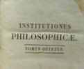 Institutiones philosophicae auctoritate D. D. Archiepiscopi lugdunensis - Tomus Quintus: physicae Tomus II (deuxième partie du tome V). D.d. ...