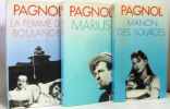 La femme du boulanger + Marius + Manon des sources (3 volumes). Pagnol